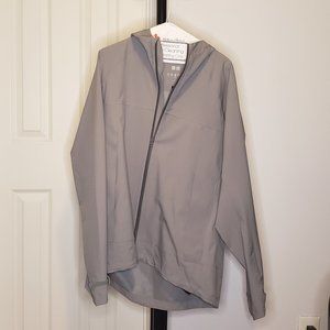 Men's Grey Uniqlo Blocktech Parka Large
